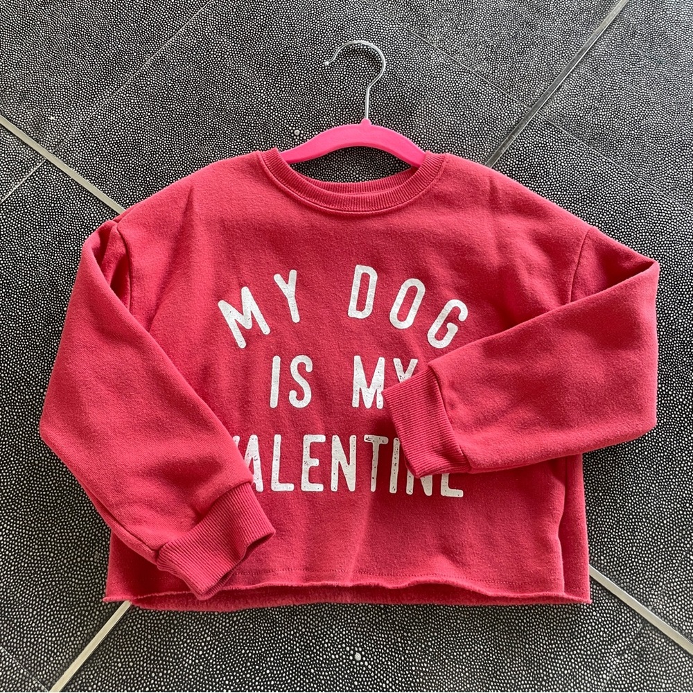Grayson Threads Fleece Red W/Hearts Jogger Pant/Sweatshirt Set. Size XS (4/5) - Picture 2 of 16